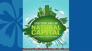 For you  Natural Capital Valuing the Planet