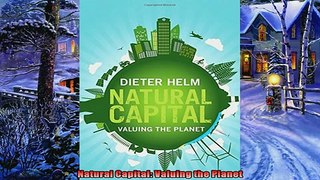 Read here Natural Capital Valuing the Planet