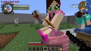 Minecraft  PAT GOES TO JAIL MISSION   The Crafting Dead 64