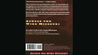 Popular book  Across the Wide Missouri