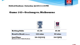 AFL 2011 -- Round 19 Preview