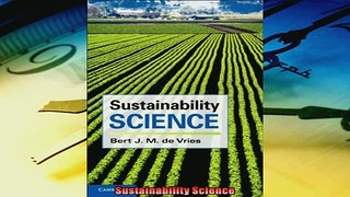 Popular book  Sustainability Science