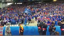 Quand les supporters Islandais mettent l'ambiance à Geoffroy-Guichard