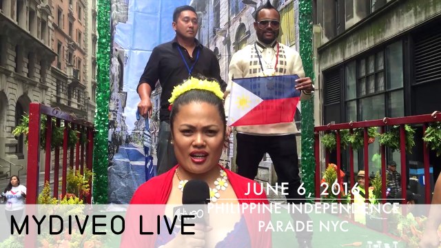 Philippine Freedom Takes a Bite Out of the Big Apple - mydiveo LIVE! on Myx TV