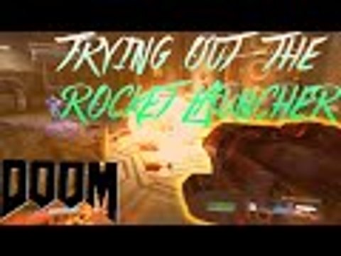 DOOM Beta/DOOM 4/DOOM 2016 TRYING OUT THE ROCKET LAUNCHER