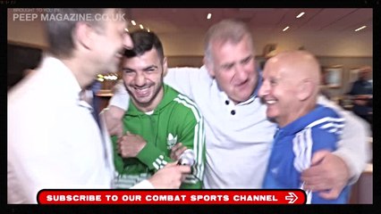 LEWIS 'SANDMAN' RITSON SIGNS WITH PHIL JEFFRIES STADIUM OF LIGHT / PEEP MAGAZINE