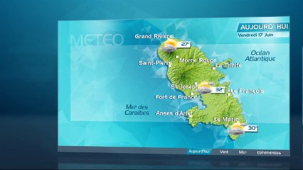 METEO MATIN MARTINIQUE 170616