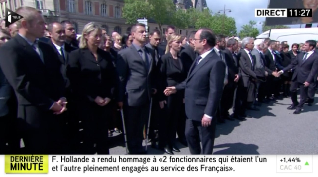L'homme qui refusait de serrer la main. Zap actu du 17/06/2016 par lezapping