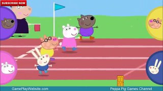 Peppa Pig en Espanol Juego de Un Dia de Deporte Salto de Longitud