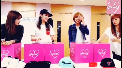 Apink Funny Clip #8 - Drawing Hayoung's Moles
