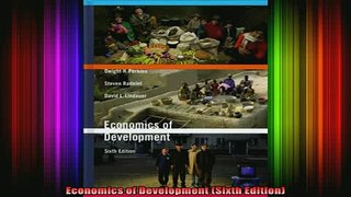 READ book  Economics of Development Sixth Edition Full Free