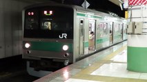 埼京線205系宮ハエ28編成 大宮駅発車