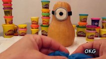 Make A Minion Toy - Play Doh and Real Pumpkin - Fun Kids Activities