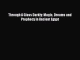 Read Through A Glass Darkly: Magic Dreams and Prophecy in Ancient Egypt PDF Free