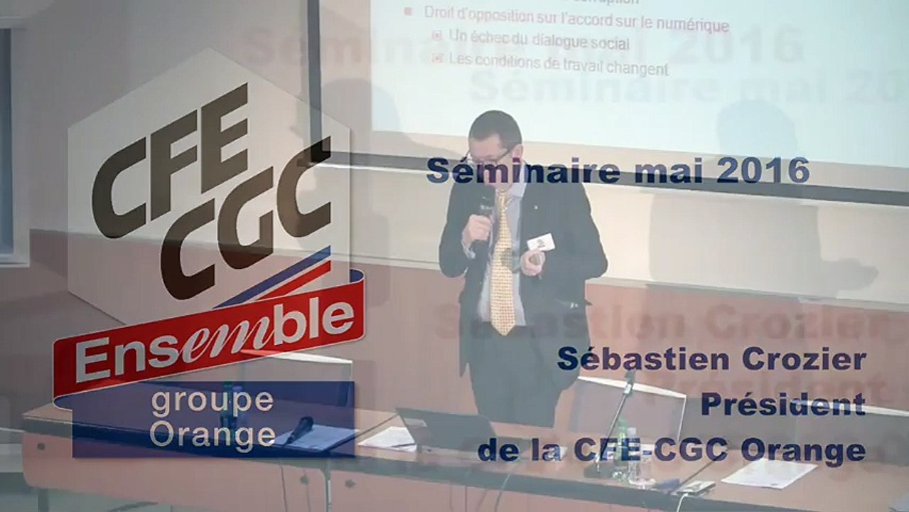 Sébastien Crozier - Droit d'opposition sur l'accord numérique chez Orange