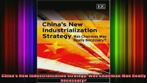 READ book  Chinas New Industrialization Strategy Was Chairman Mao Really Necessary Full Free