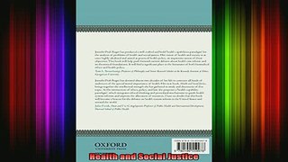 READ book  Health and Social Justice Full Free