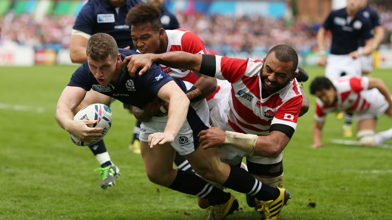 Scotland's five second half tries down Japan | Rugby World Cup 2015