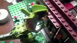 Jurassic world meets Lego minecraft