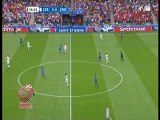 هدف الشوط الاول ( كرواتيا 1-0 التشيك) بطولة امم اوروبا 2016