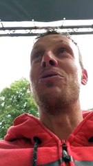 Une façon comme une autre de monter un col, sans faire baisser sa vitesse moyenne de sa sortie