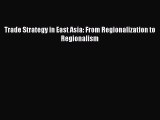 Download Trade Strategy in East Asia: From Regionalization to Regionalism Ebook Free