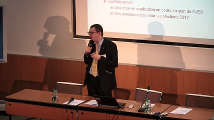 Sébastien Crozier - Législation européenne : toujours aussi déconnectée du réel ?