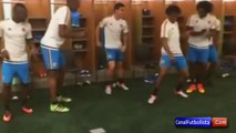 Divertido baile de James Rodriguez y Cuadrado Copa América 2016