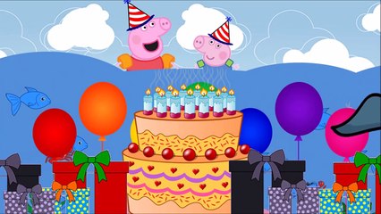 História Infantil de Tubarão Shark Peppa Pig Fundo do Mar o Aniversário do Tubarão   Peppa and Shark