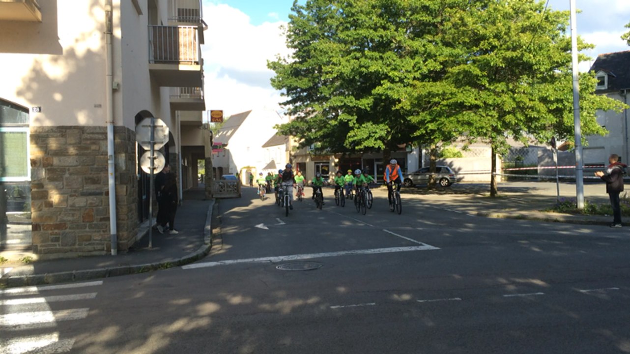 À Carhaix, le Petit Tour de France