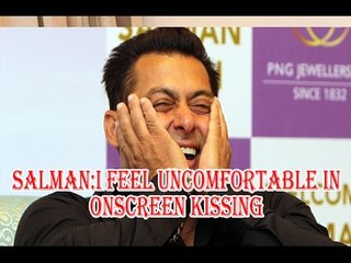 Salman Khan Reveals Why He Doesn't Kiss Onscreen!