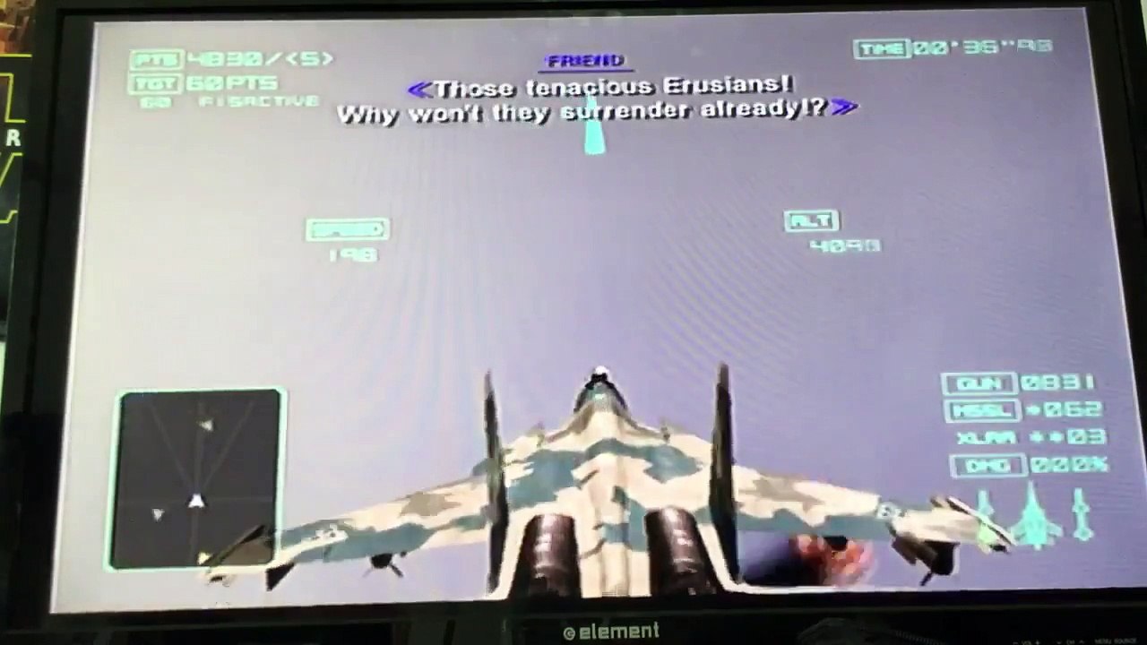 Ace Combat 2 Aces Play AC04 - Mission 17: Siege of Farbanti part 2/2 (Scarface vs. Yellow)!