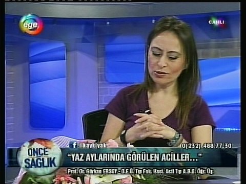 Yaz ayı acilleri ve ilk yardım uygulamaları (İlkay Kıyak, Ege Tv)