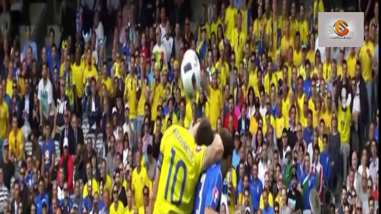 ملخص مباراة إيطاليا والسويد 1-0 يورو 2016