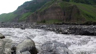 Terek River north from Stepantsminda (Kazbegi) - 2012.06.26