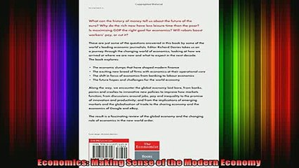 READ book  Economics Making Sense of the Modern Economy Full EBook