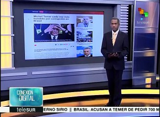 Brasil: tras renuncia por corrupción,  Alves agradedce a Temer