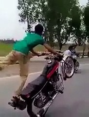 OMG!!! Most shocking result of One Wheeling Boy - Video Dailymotion_youtube_original
