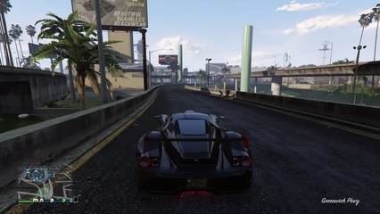 Grand Theft Auto V LSIA stunt