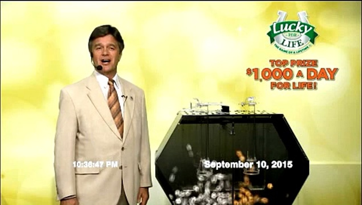 Lucky for Life Drawing For 09/10/2015