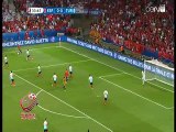 اهداف الشوط الاول ( اسبانيا  2-0 تركيا) بطولة امم اوروبا 2016