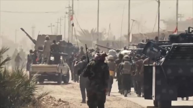 القوات العراقية تعلن سيطرتها على مركز مدينة الفلوجة