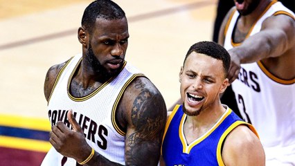 LeBron James Reminds Stephen Curry He's The King With a Brutal Block