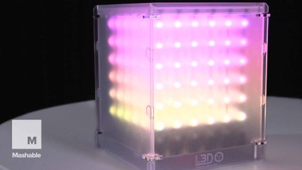 This L3D cube is the new lava lamp