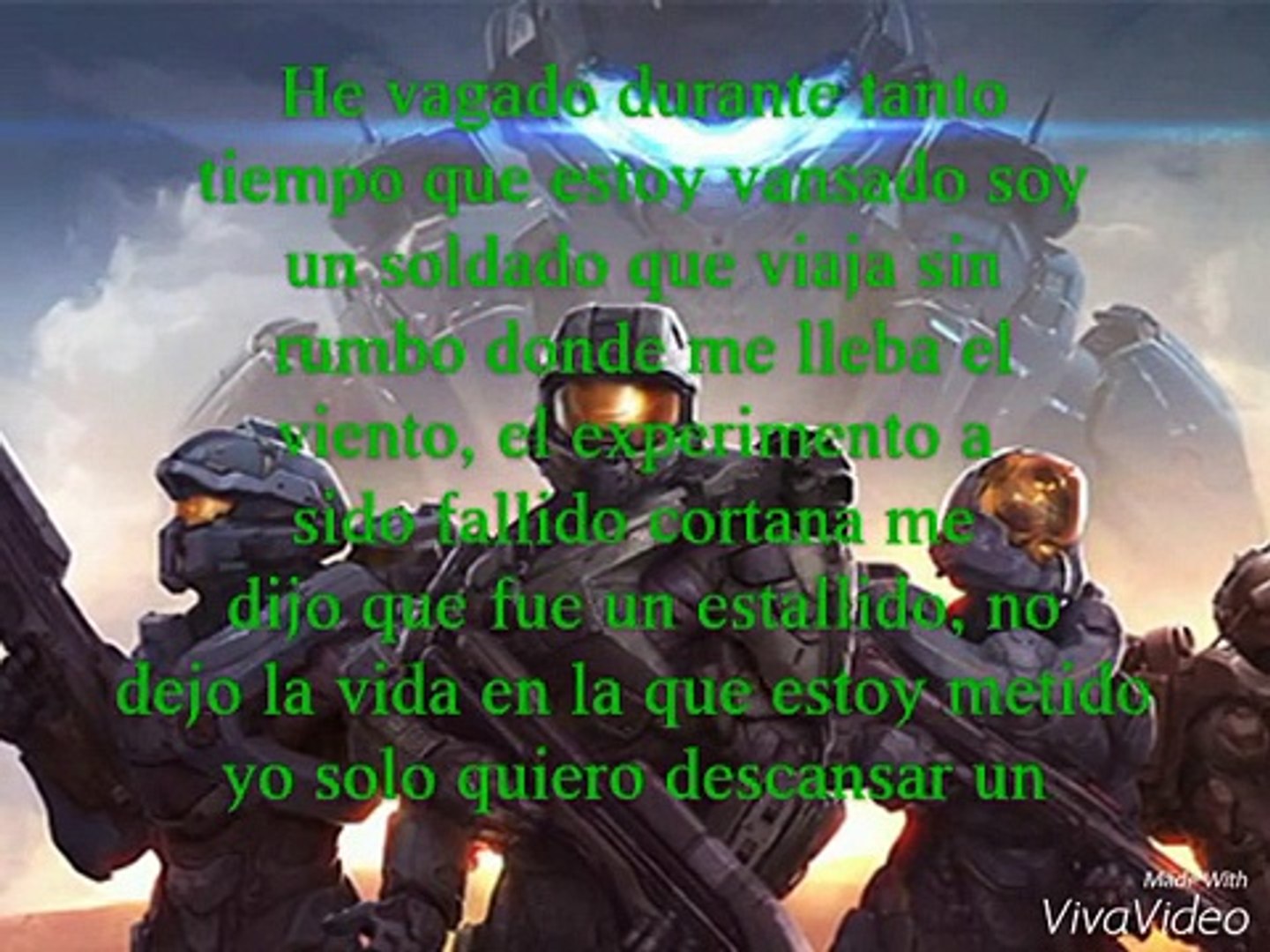 Halo 5 Rap Letra Video Dailymotion