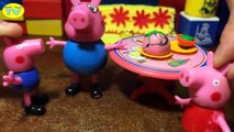Peppa Pig Play Doh Stop Motion George Pig crying got sick en espanol New compilation Georg