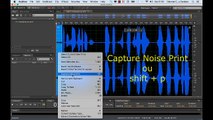 Eliminando ruídos no audio com o Adobe Audition (Mac)