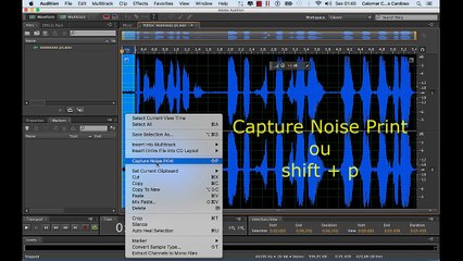 Eliminando ruídos no audio com o Adobe Audition (Mac)