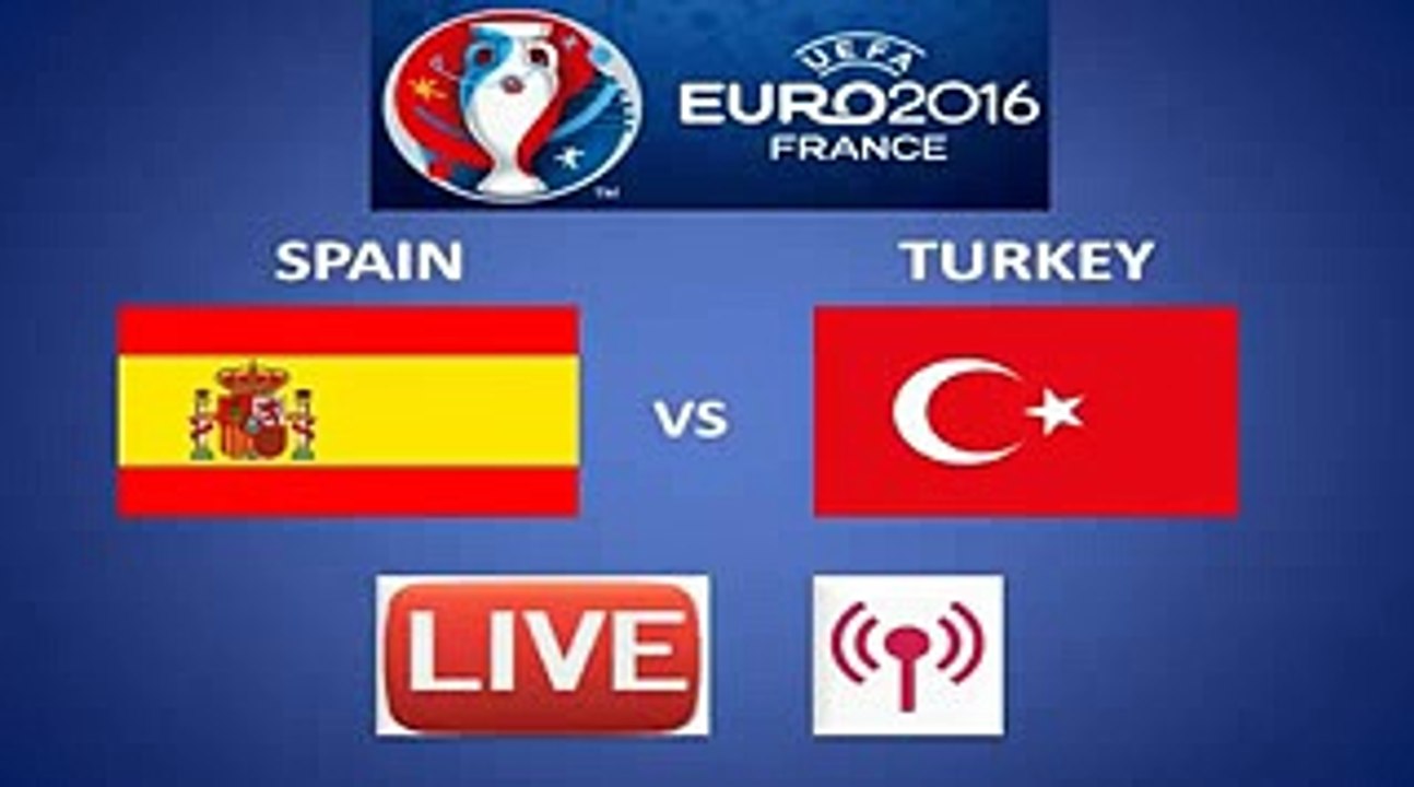 Spain VS Turkey (3-0) EURO 2016