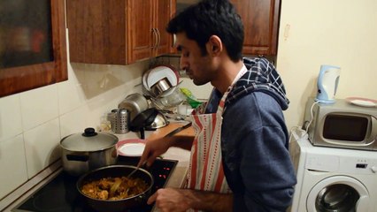 The song effect while cooking - Jagjit Singh vs Balochi Lewa